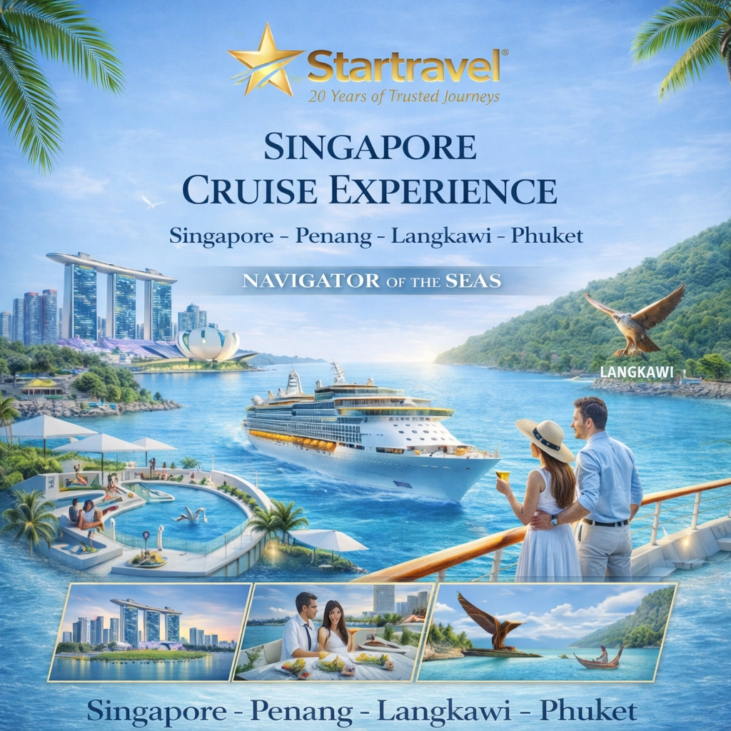 Du thuyền 5 sao Navigator of the Seas: Singapore - Penang - Langkawi - Phuket